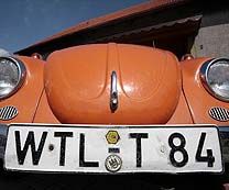 Köster's Käfer mit WTL-Kennzeichen